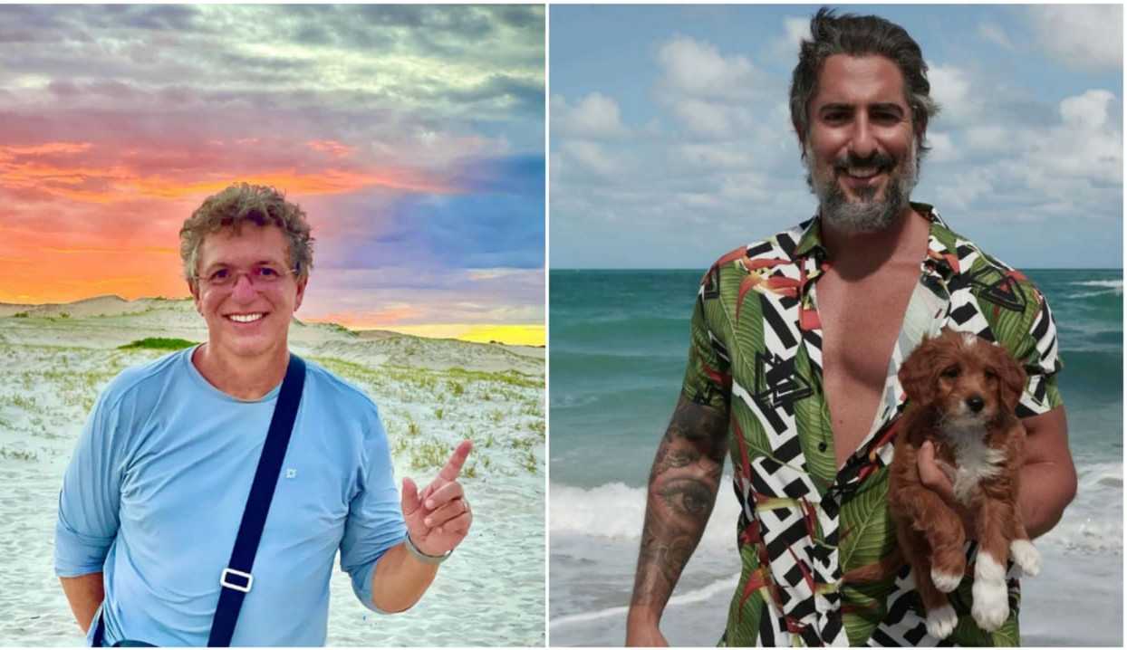 Boninho faz panelaço em comemoração da contratação de Marcos Mion: ‘Bem-vindo de volta’