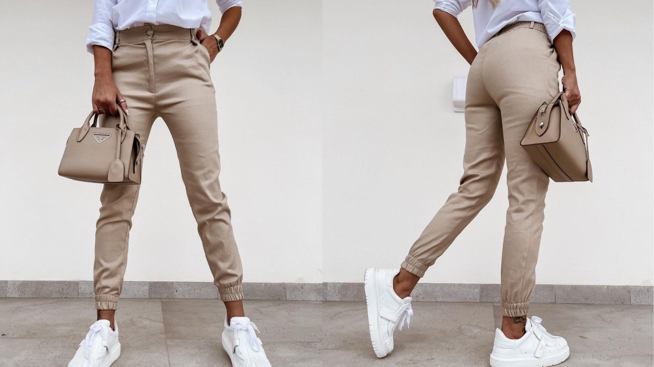 Aprenda como usar looks com calça bege