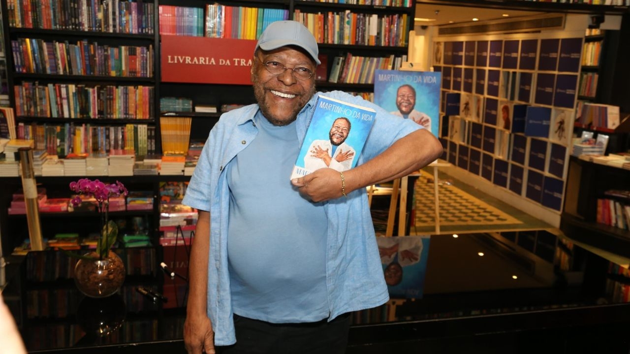 Exclusivo: Martinho da Vila fala sobre o lançamento de autobiografia