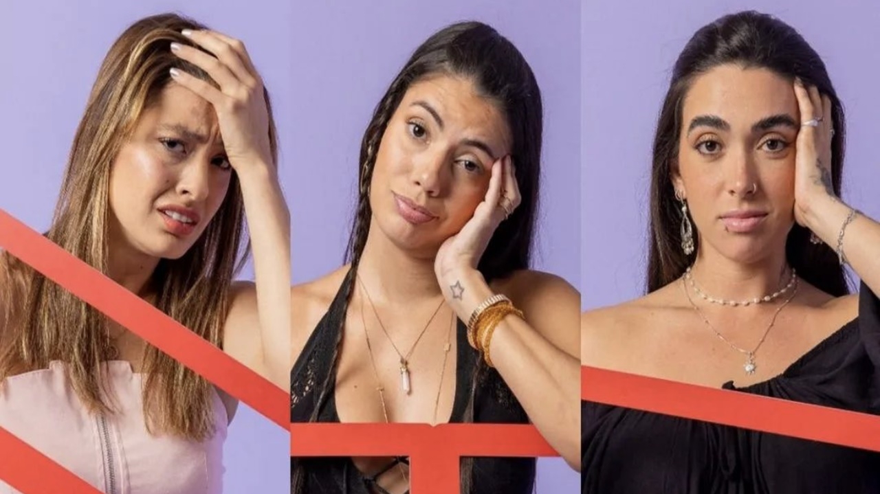 BBB24: Beatriz, Fernanda e Giovanna formam o novo paredão