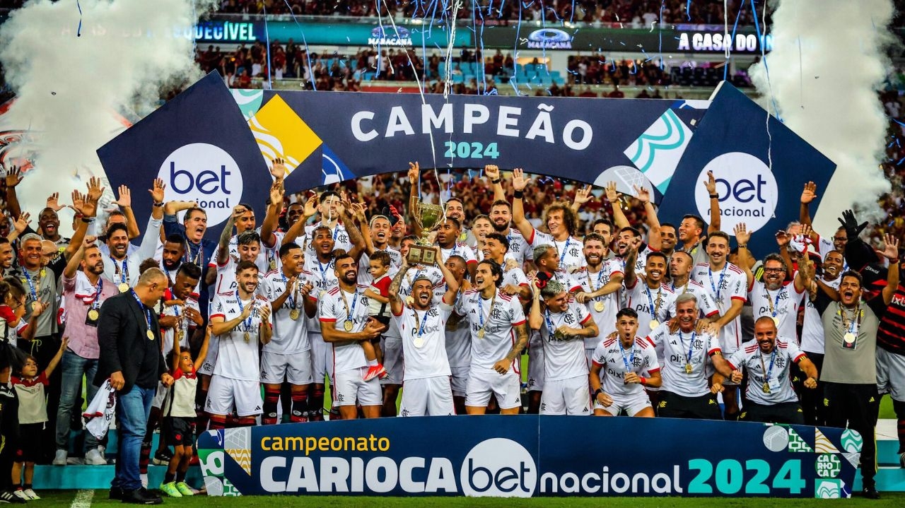 Flamengo vence Nova Iguaçu e conquista o Campeonato Carioca