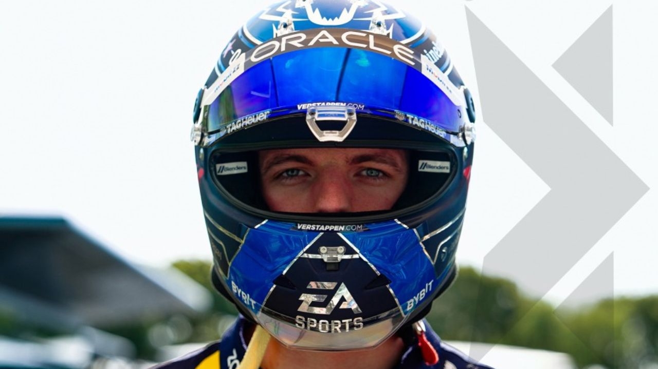Para o GP de Miami, Max Verstappen exibe novo design de seu capacete