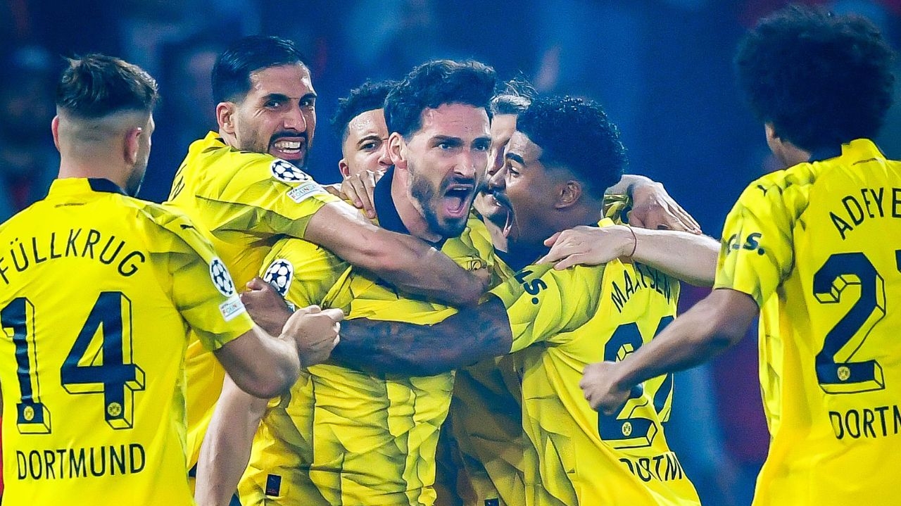 Borussia vence o PSG novamente e volta a final da Champions League após 11 anos