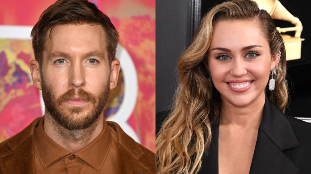 Calvin Harris divulga parceria com Miley Cyrus