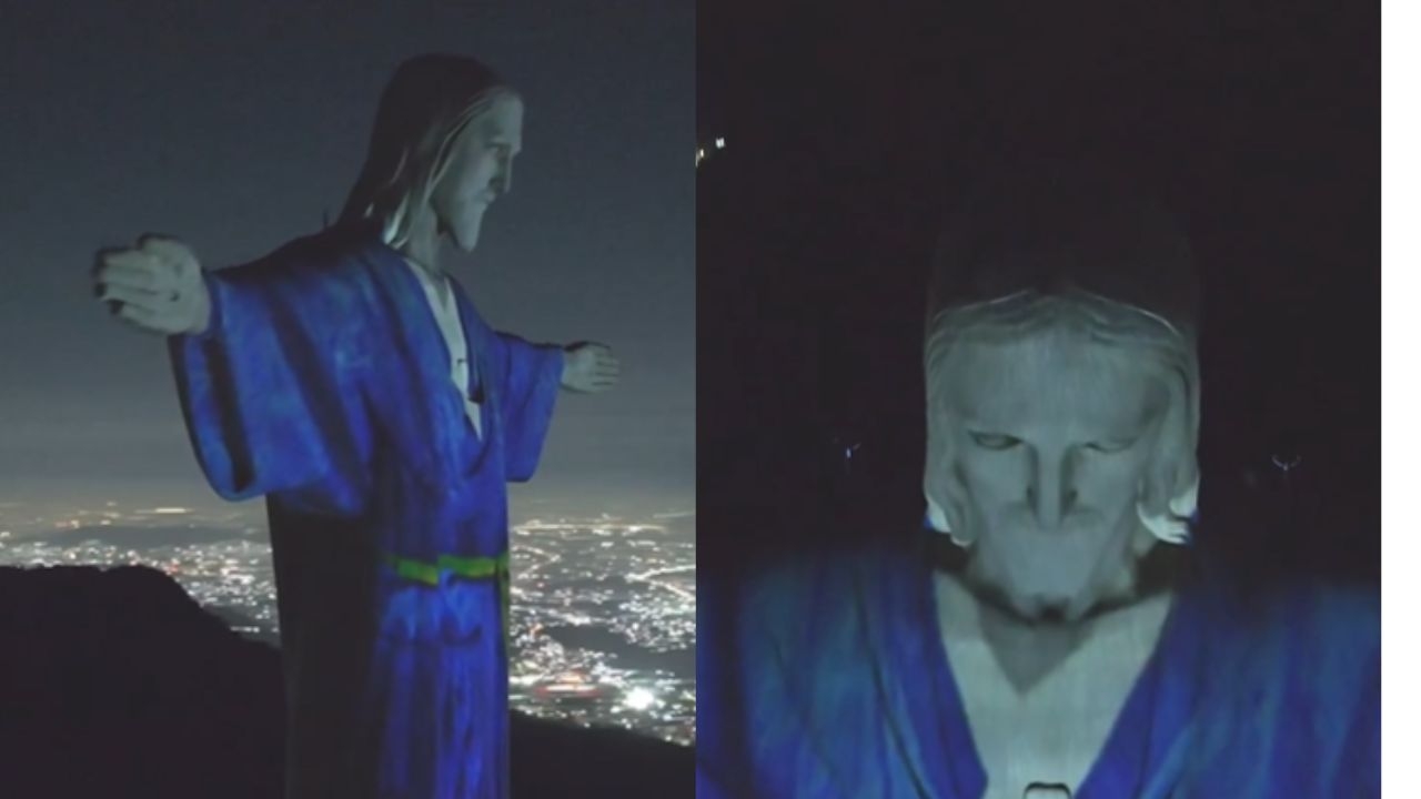 Cristo Redentor veste traje sul-coreano para relembrar os laços diplomáticos entre os países