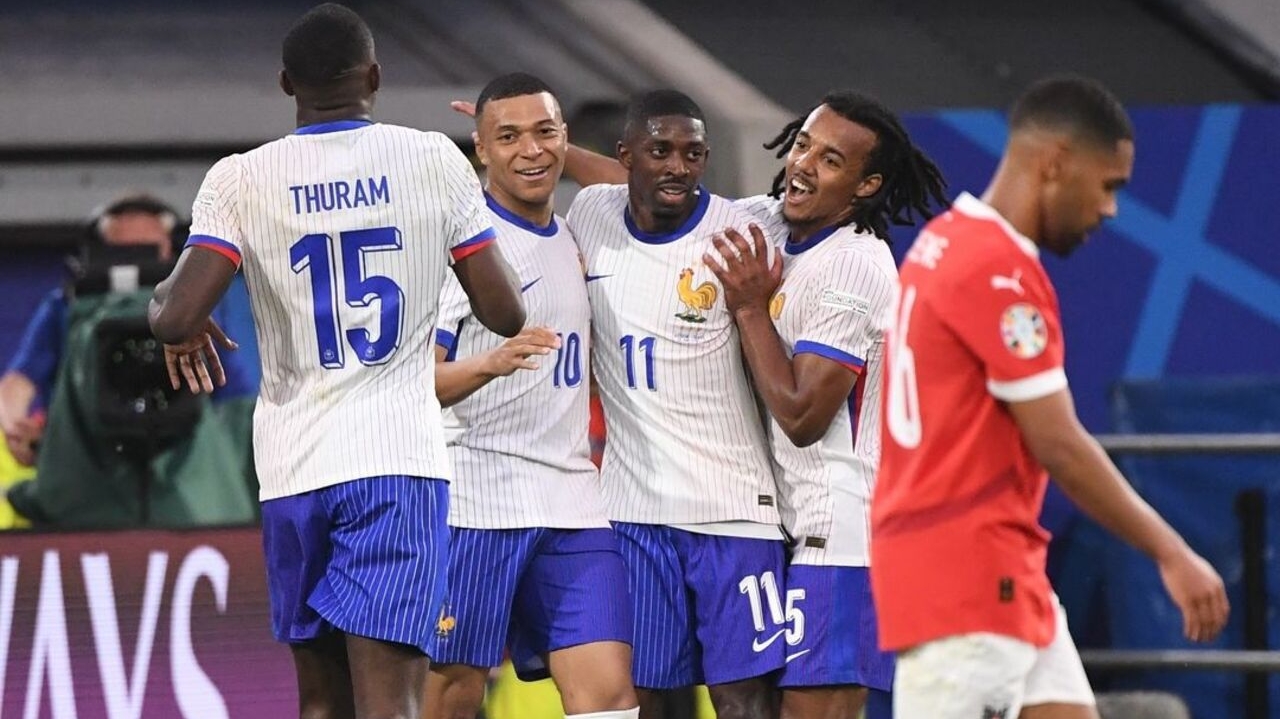 Em partida equilibrada, França vence a Áustria na primeira rodada do Grupo D da Eurocopa