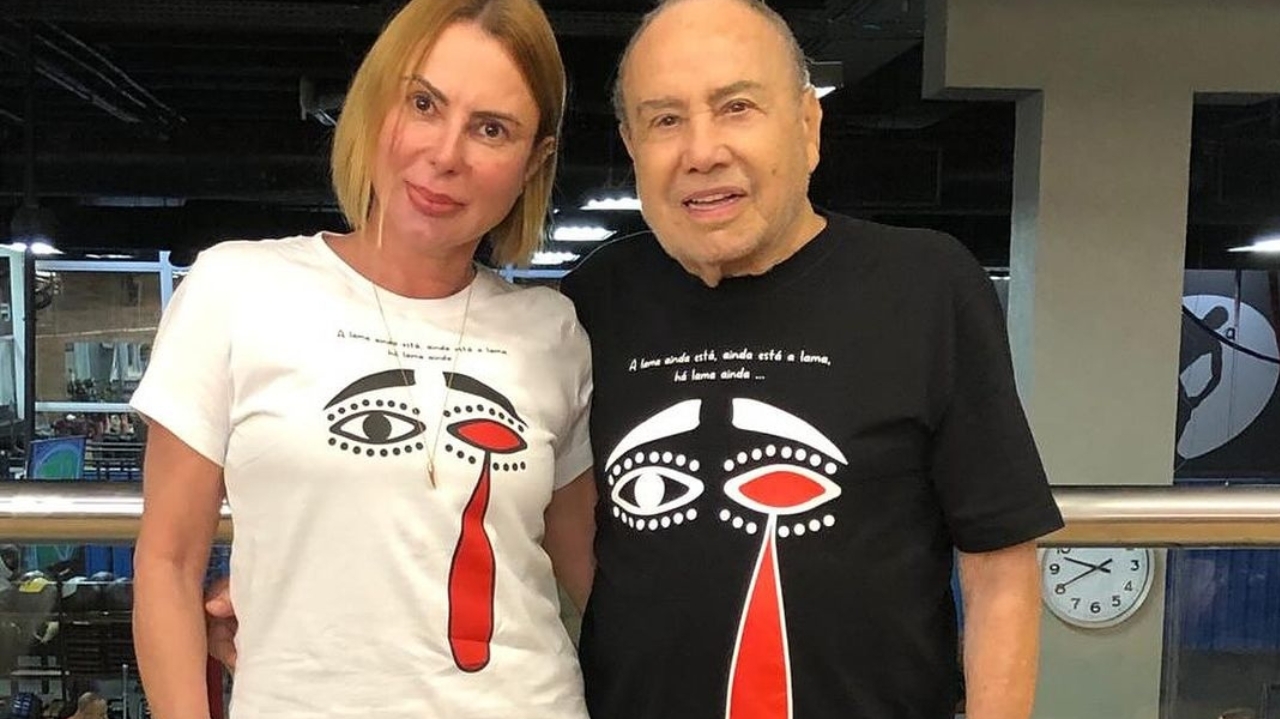 Stênio Garcia e Mari Saade se defendem após acidente com motociclista