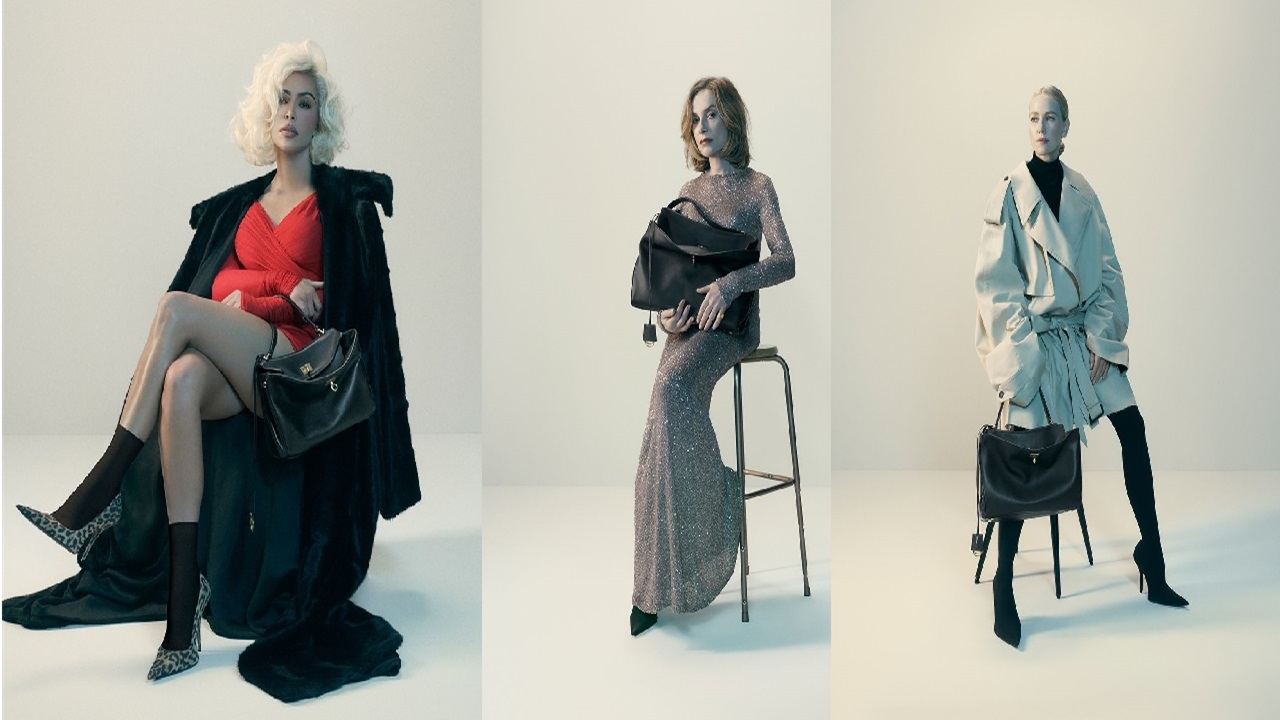 Nova campanha da Balenciaga é estrelada por trio de celebridades da moda e do cinema