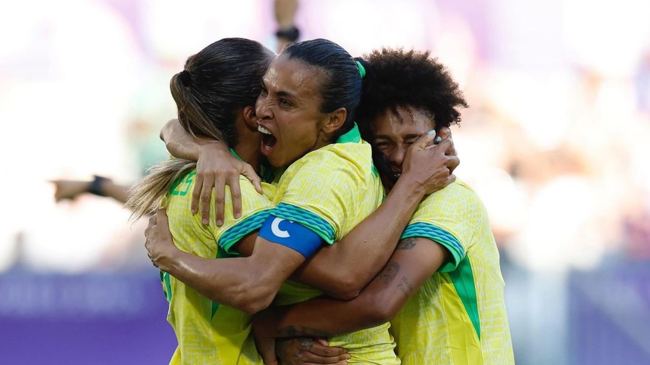 Brasil estreia com vitória sobre a Nigéria no futebol feminino de Paris