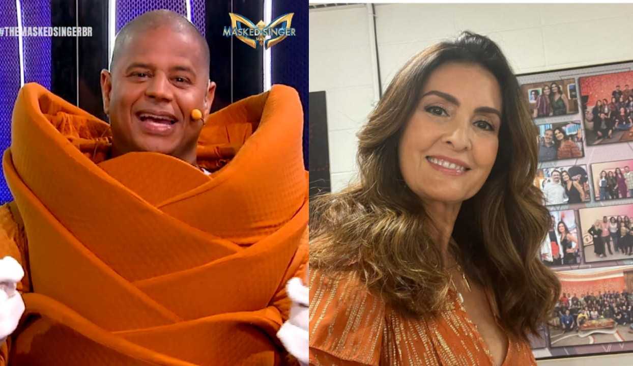 Fátima Bernardes fala das mentiras de Marcelinho Carioca no The Masked Singer Brasil
