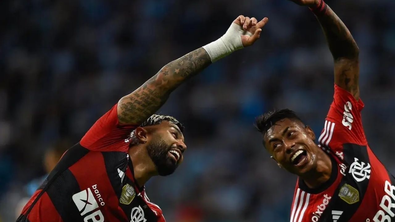 Gabigol e Bruno Henrique tem ótimo retrospecto contra o Corinthians
