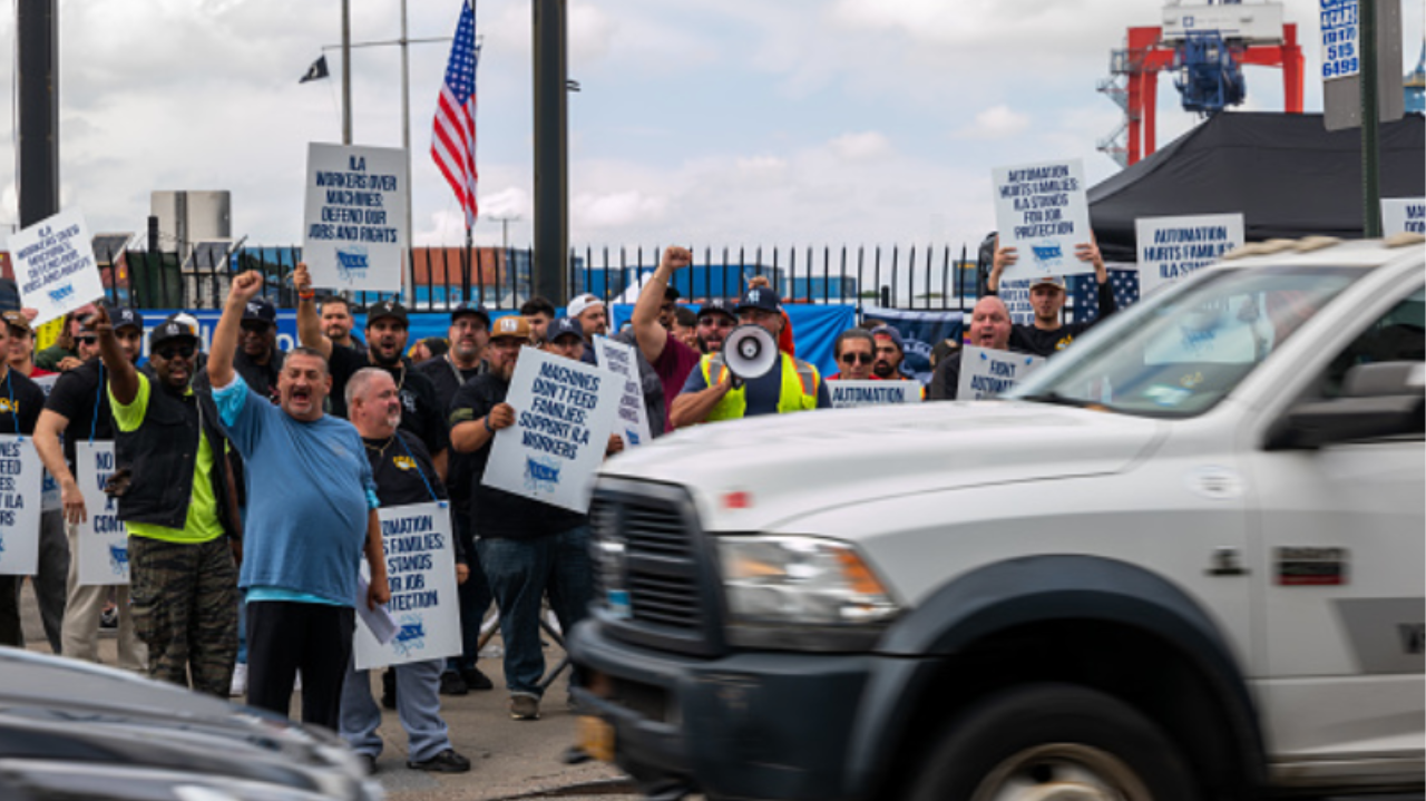 Greve portuária nos EUA pode afetar a economia global