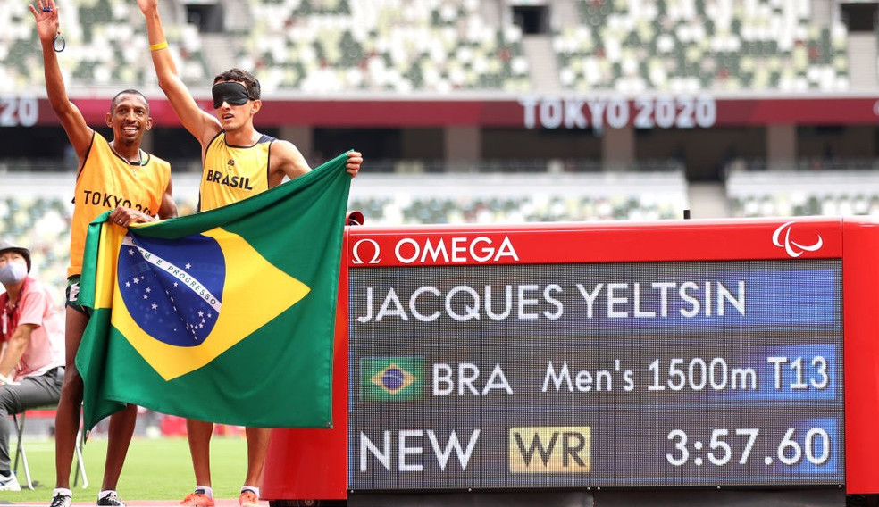 Com direito a recorde mundial, Yeltsin Jacques fatura a 100ª medalha de ouro do Brasil nas Paralimpíadas