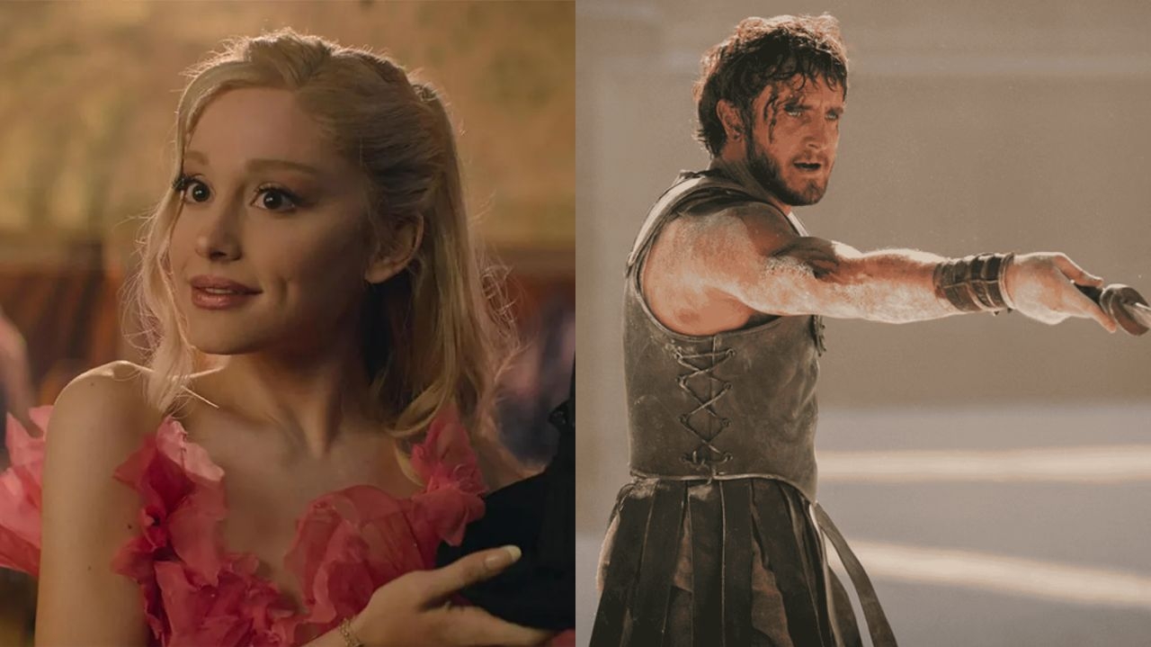 Wicked e Gladiador 2 devem disputar a bilheteria nos cinemas dos Estados Unidos
