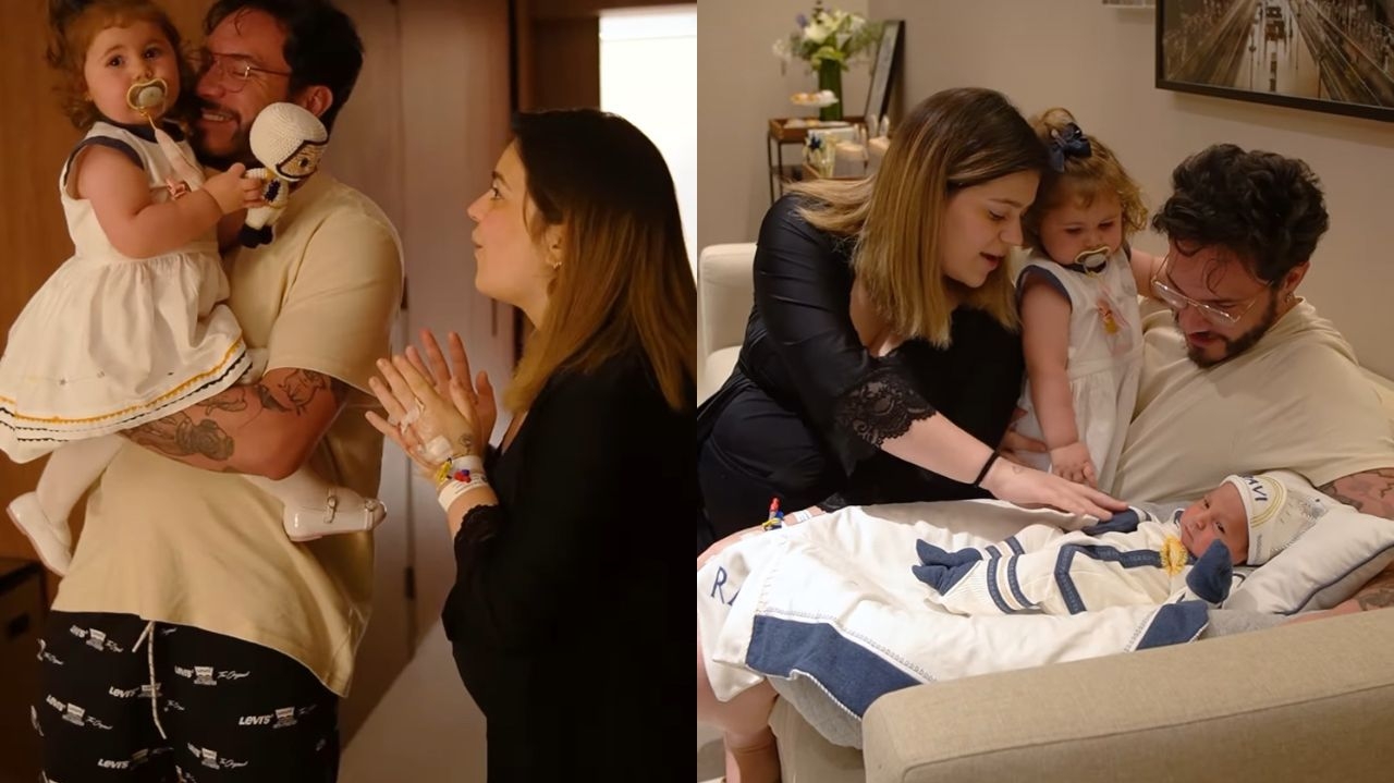Viih Tube registra reencontro especial com a filha Lua após nascimento de Ravi