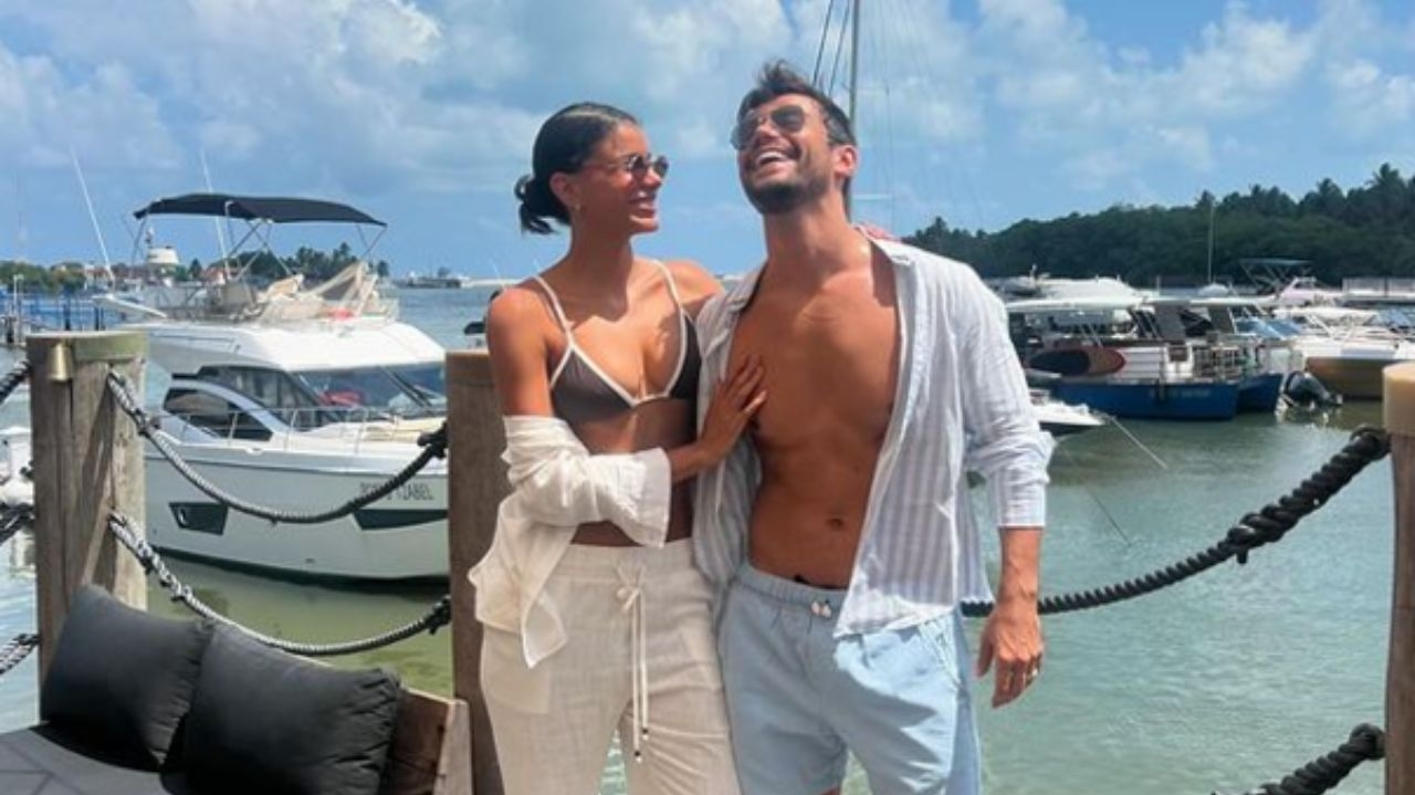 Jakelyne comenta sobre a possibilidade de ampliar a família ao lado do noivo, Mariano