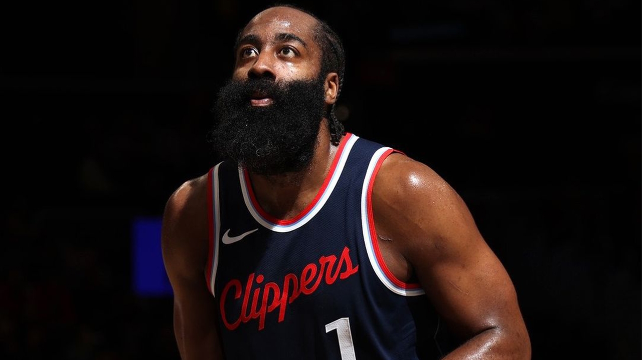 James Harden registra 102 jogos com 40 ou mais pontos na NBA e comanda vitória dos Clippers