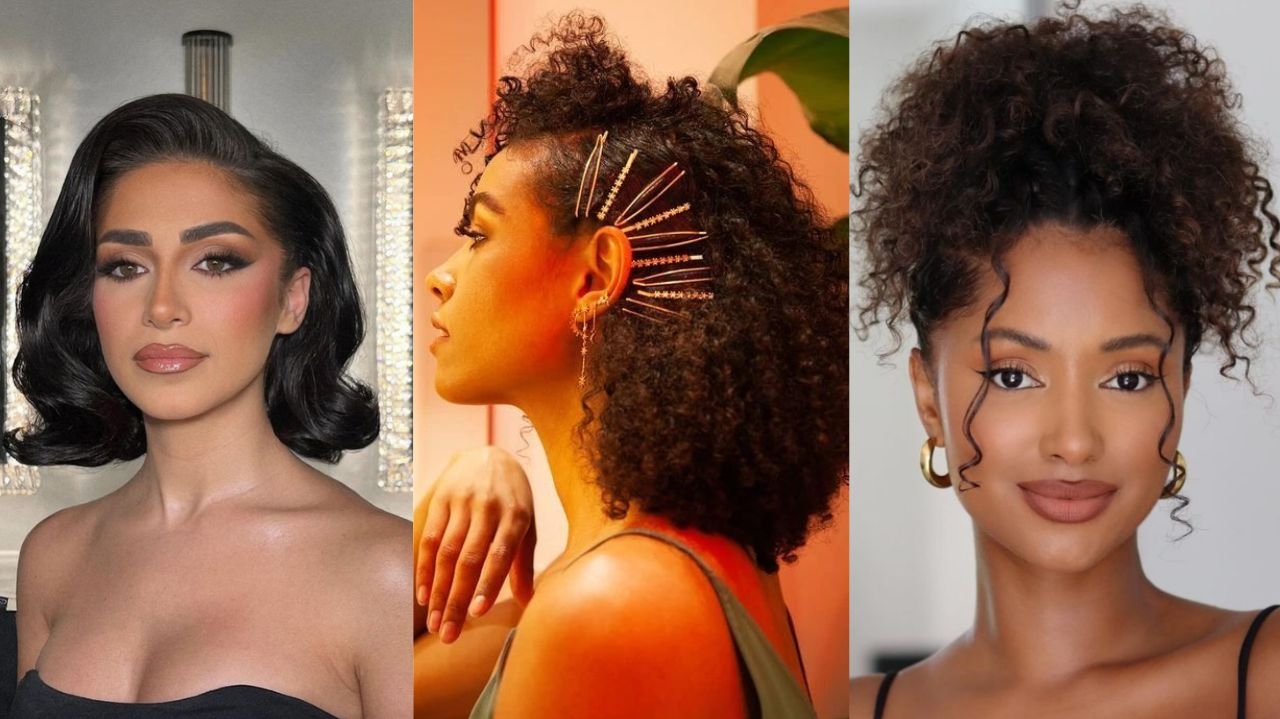 4 ideias de penteados para arrasar no Natal e Ano Novo