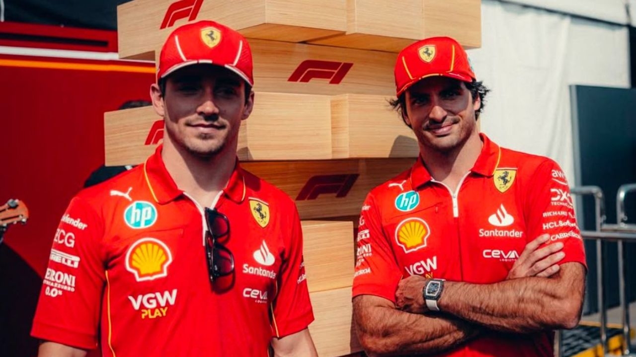 Carlos Sainz agradece a Leclerc pelos “anos incríveis” em sua passagem na Ferrari