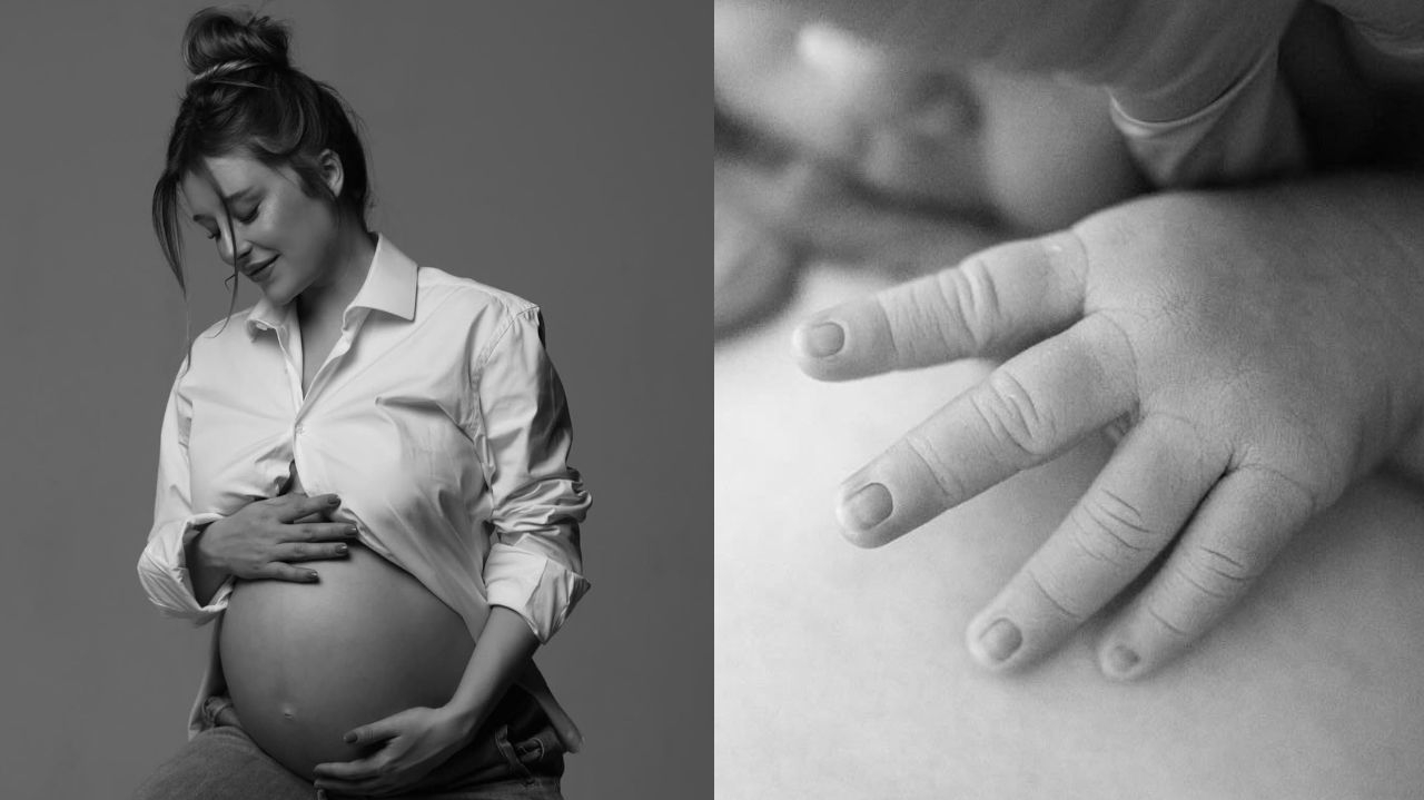 Duda Reis anuncia o nascimento da primogênita Aurora