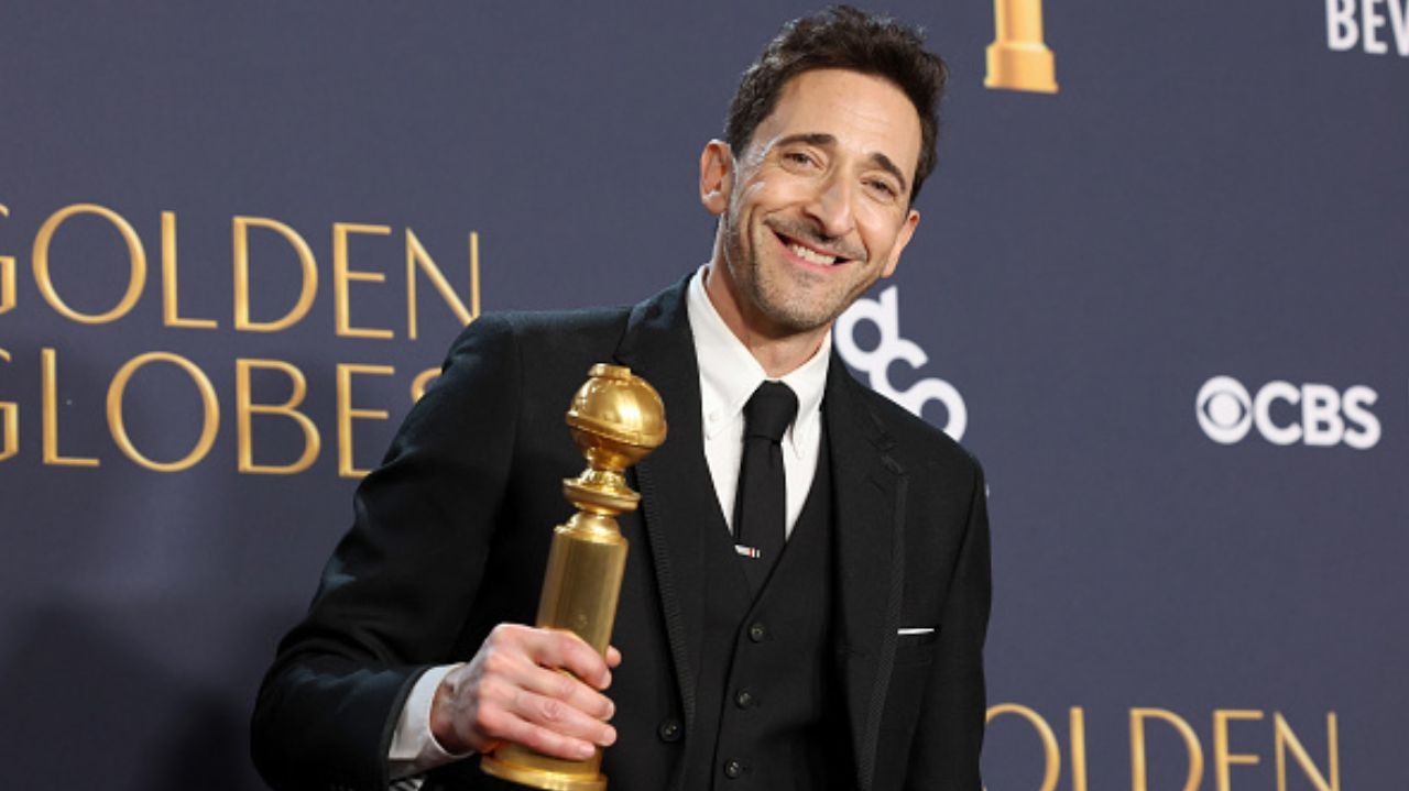 Globo de Ouro: Adrien Brody vence a categoria Melhor Ator em Filme de Drama