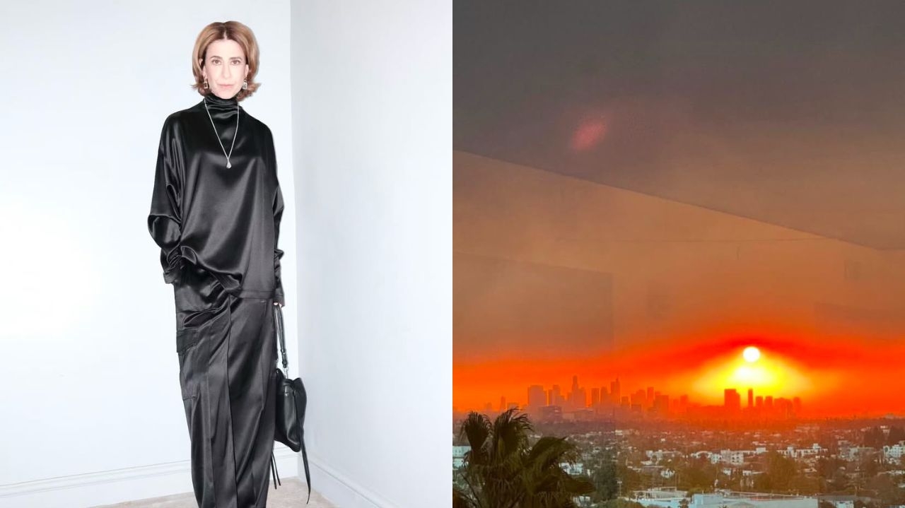 Fernanda Torres registra incêndio próximo a hotel em que está hospedada em Los Angeles