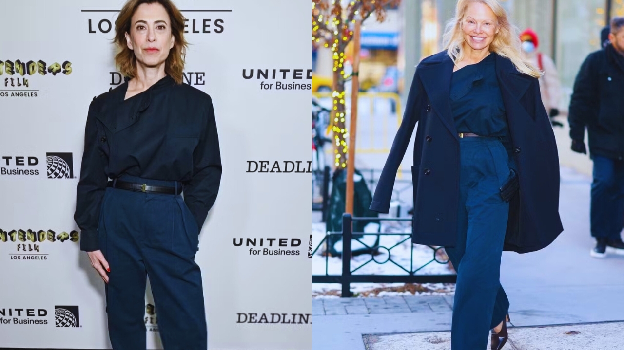 Fernanda Torres e Pamela Anderson compartilham estilo e chamam atenção