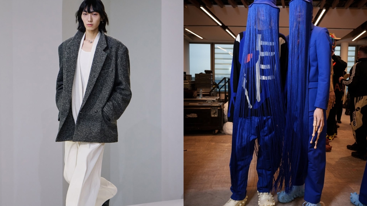 Paris Fashion Week explora o minimalismo sofisticado de Lemaire e o surrealismo de Walter Van Beirendonck