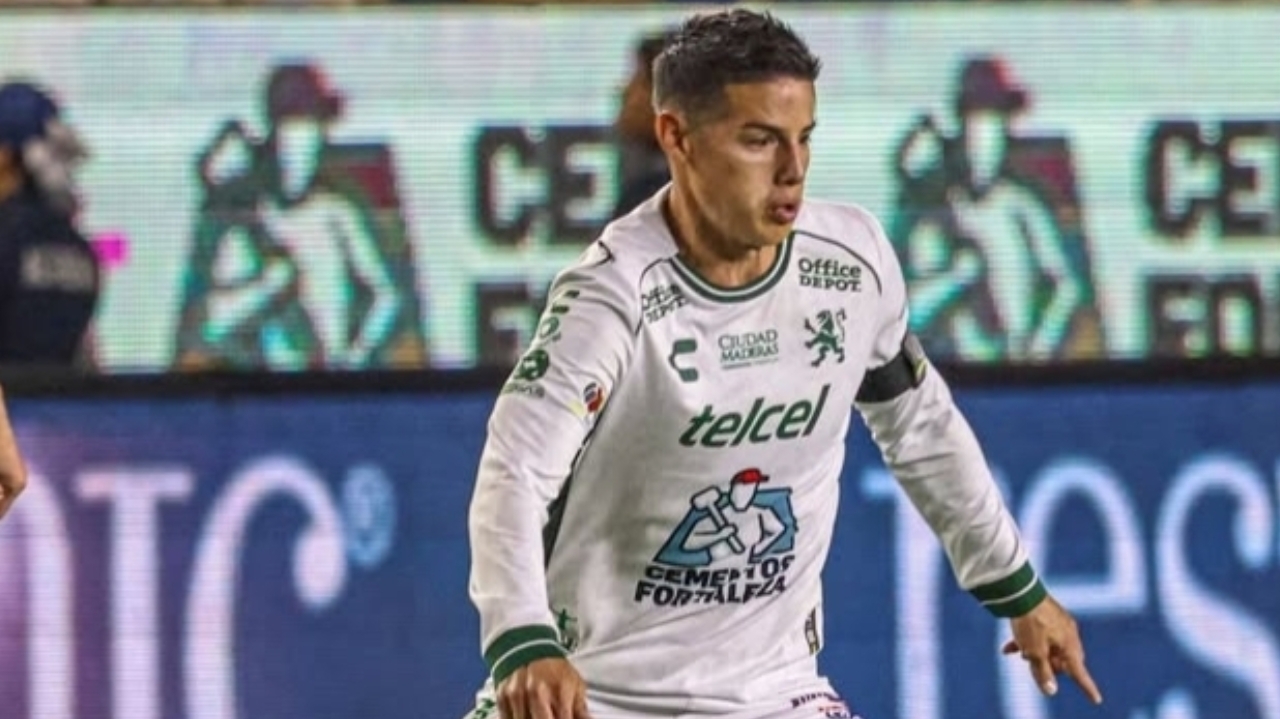 León lidera no México com o talento de ex-São Paulo James Rodríguez
