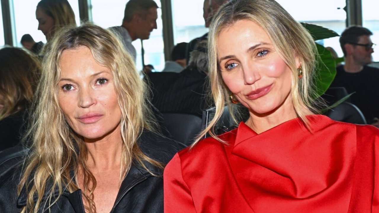 Após 13 anos Cameron Diaz retorna à Fashion Week, ao lado de Kate Moss