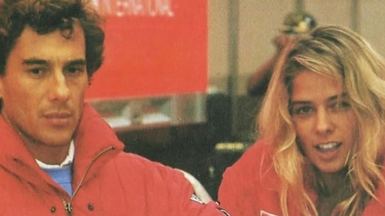 Adriane Galisteu publica foto rara ao lado de Ayrton Senna nas redes sociais