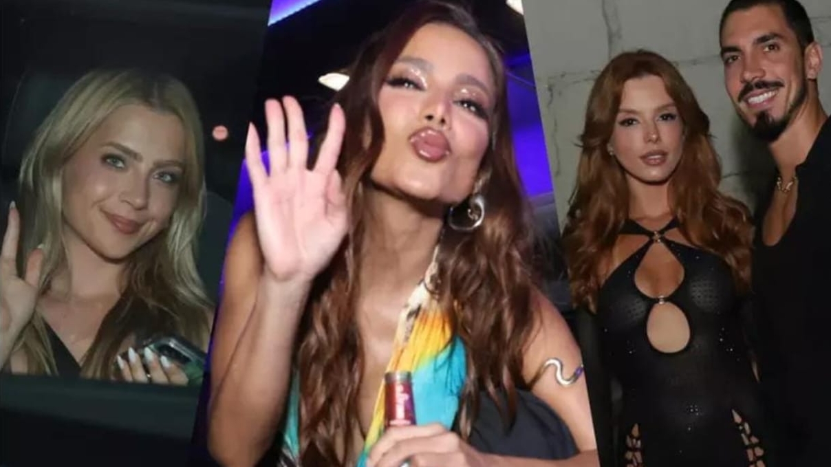 Cantora Anitta reúne famosos e comemora seus 32 anos de idade em grande estilo