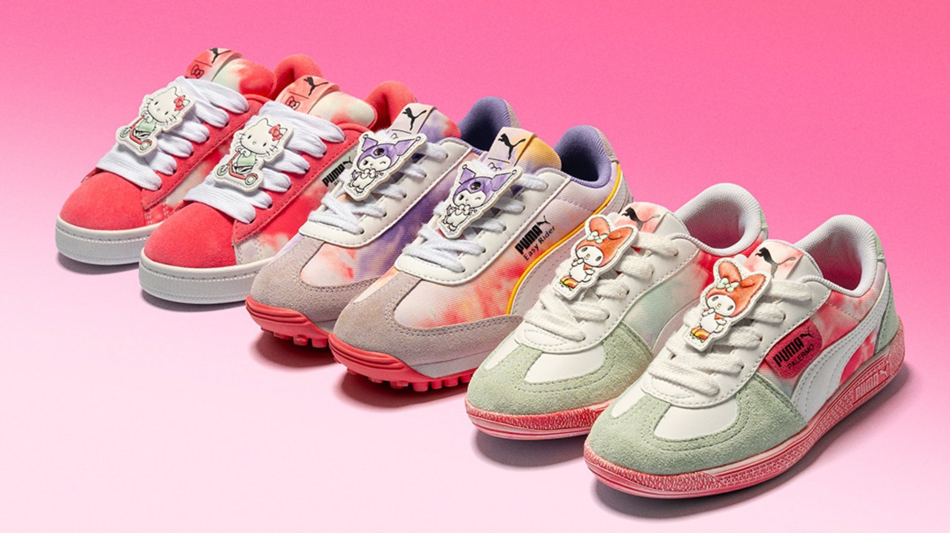 Puma e Sanrio lançam coleção chamada “Puma x Hello Kitty and friends”