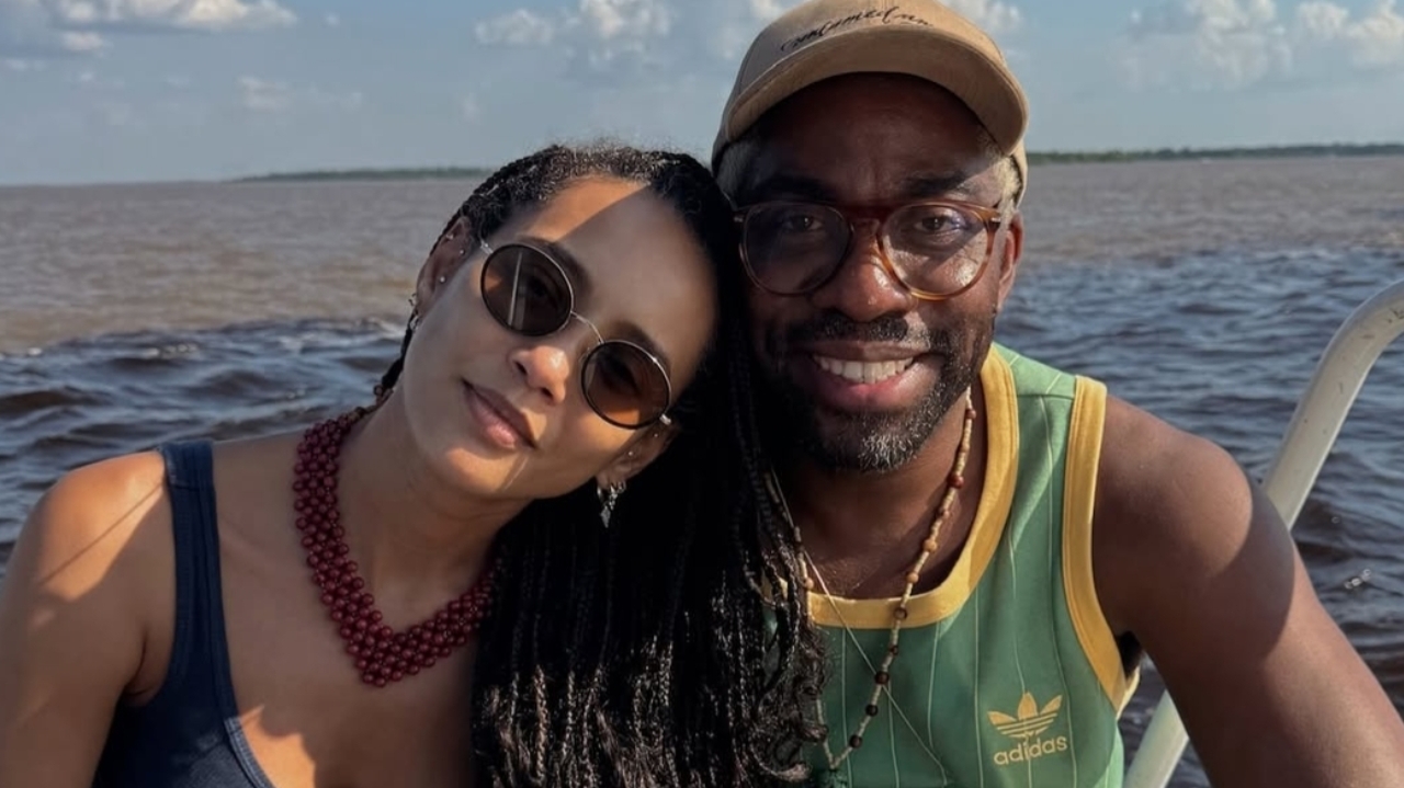 Taís Araújo revela forma inesperada para trocar carícias com Lázaro Ramos