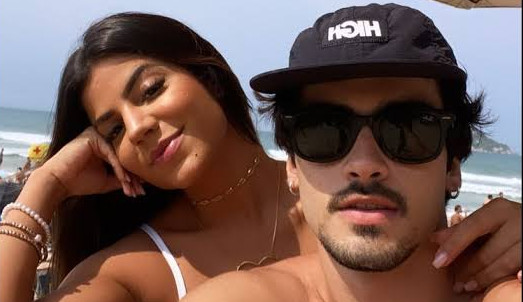 Hariany Almeida é vista aos beijos com o ator José Victor Pires