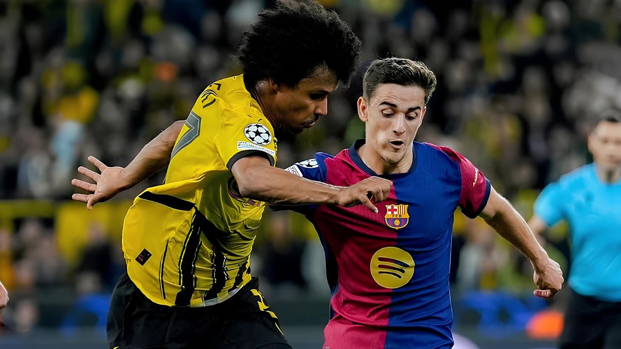 Borussia domina, Guirassy faz história, mas Barça sobrevive