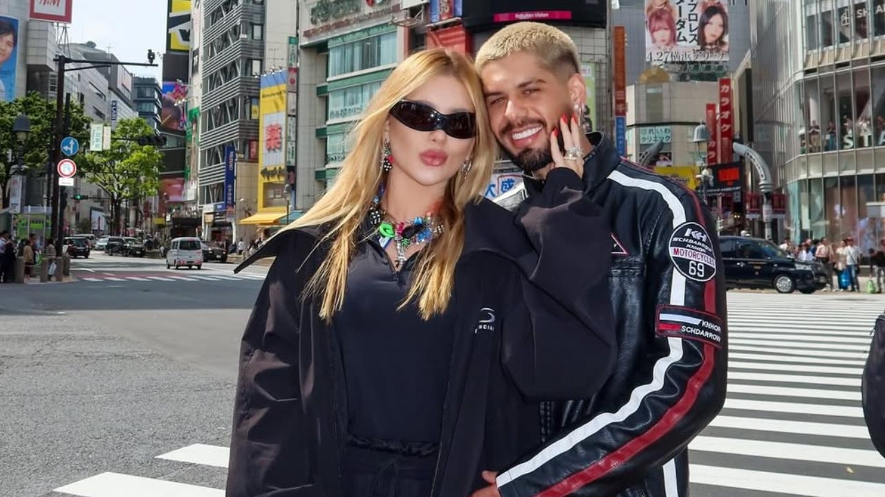 Virgínia Fonseca usa bolsa da Balenciaga em viagem