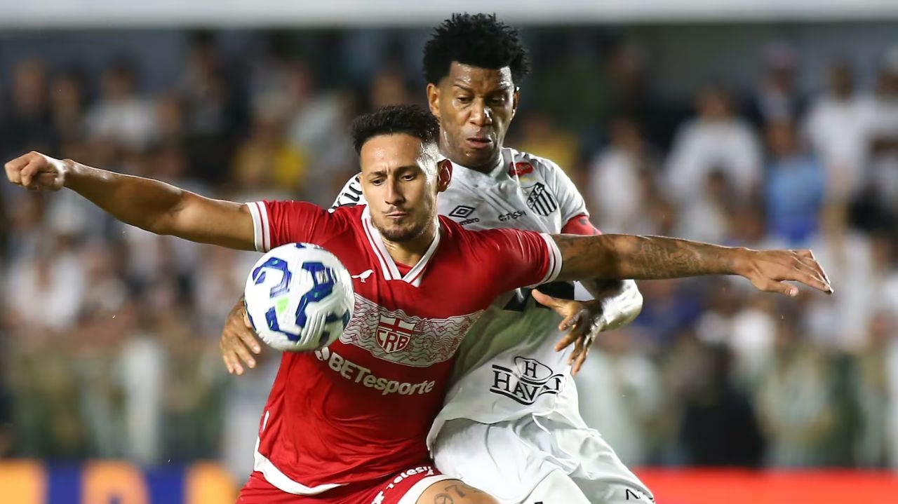 Com pênalti perdido no último lance, Santos e CRB ficam no empate pela Copa do Brasil