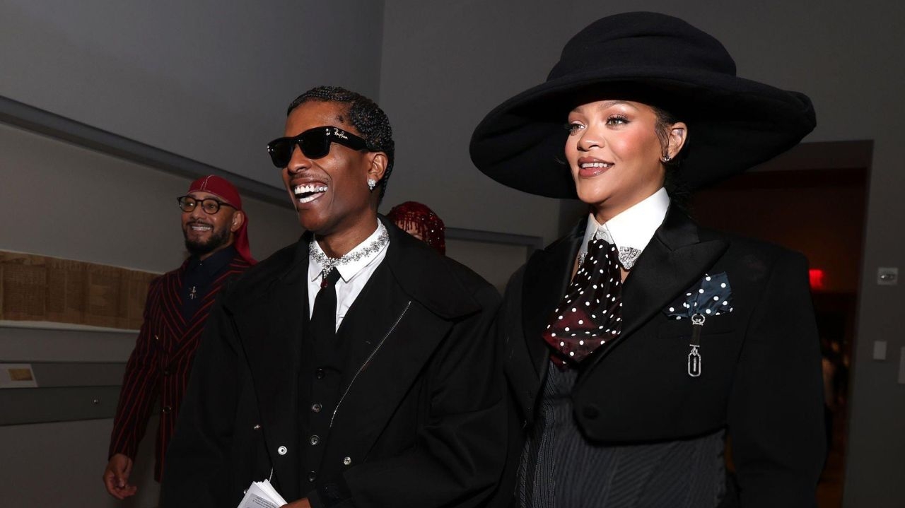 A$AP Rocky sugere que terceiro filho com Rihanna terá nome iniciado com a letra R