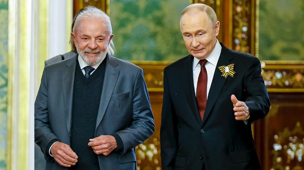 Presidente Lula participa de reunião com Vladimir Putin na Rússia