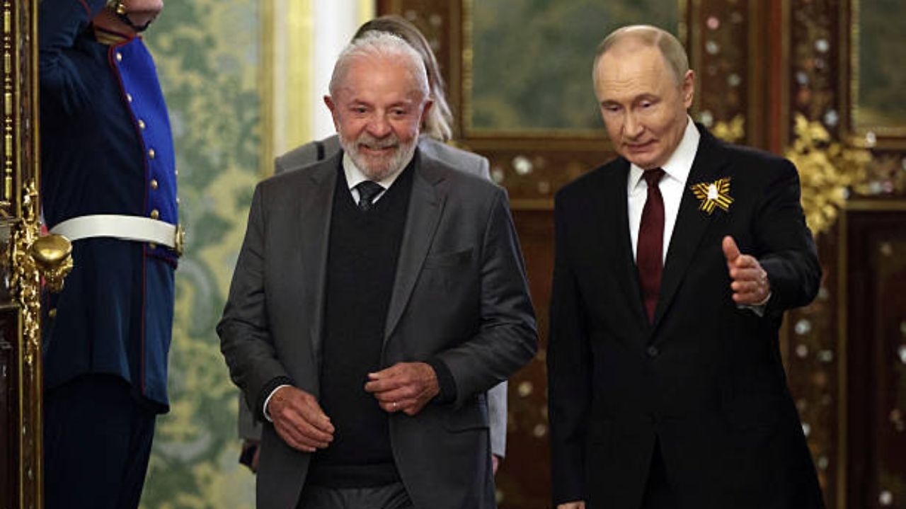Lula estimula Putin a participar de reunião sobre paz entre Rússia e Ucrânia