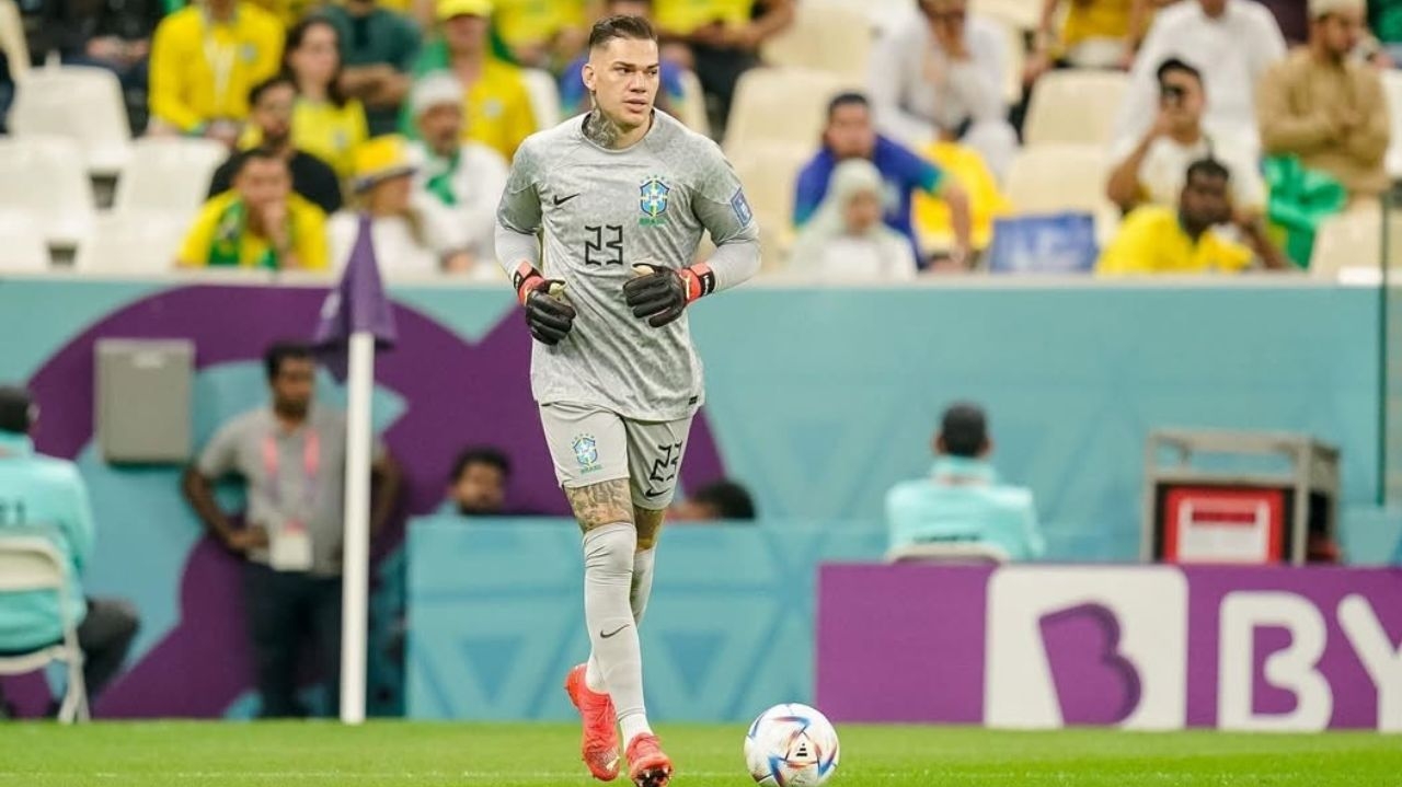 Ederson fica de fora da primeira convocação de Ancelotti na seleção brasileira