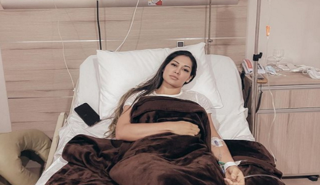 Mayra Cardi posta foto no hospital e agradece fãs e todos que a tem apoiado durante sua internação