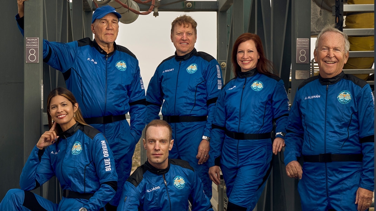Blue Origin conclui com sucesso 12º voo espacial com 6 tripulantes