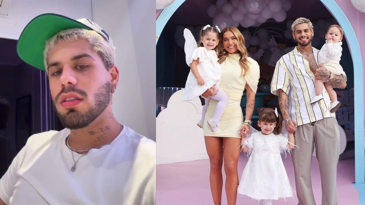 Zé Felipe reage à boatos de traição