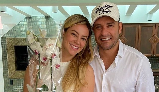 Paolla Oliveira e Diogo Nogueira assinam declaração de união estável