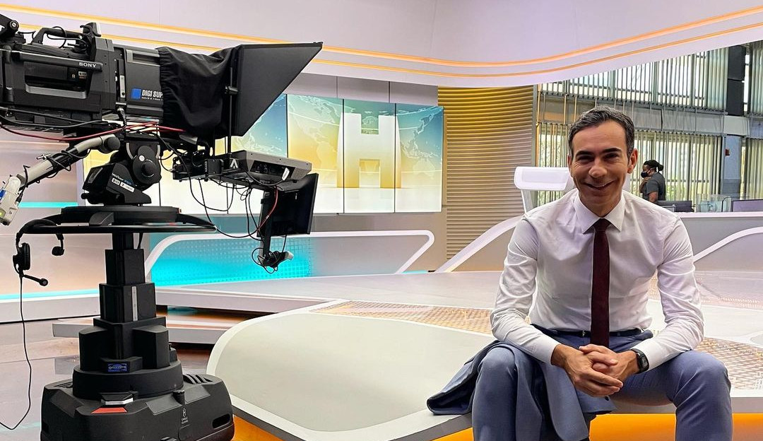 César Tralli fala sobre a honra de comandar do JH