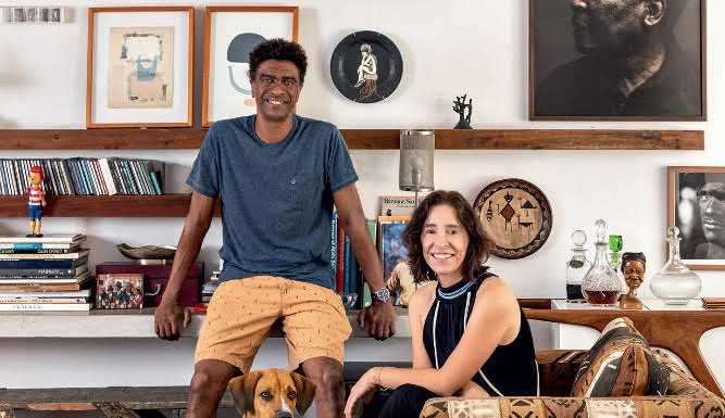 Casa Vogue apresenta a casa de Hélio De La Peña e Ana Quintella