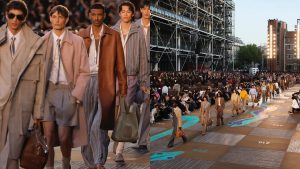 Pharrell transforma desfile da Louis Vuitton em espetáculo de moda nas ruas de Paris