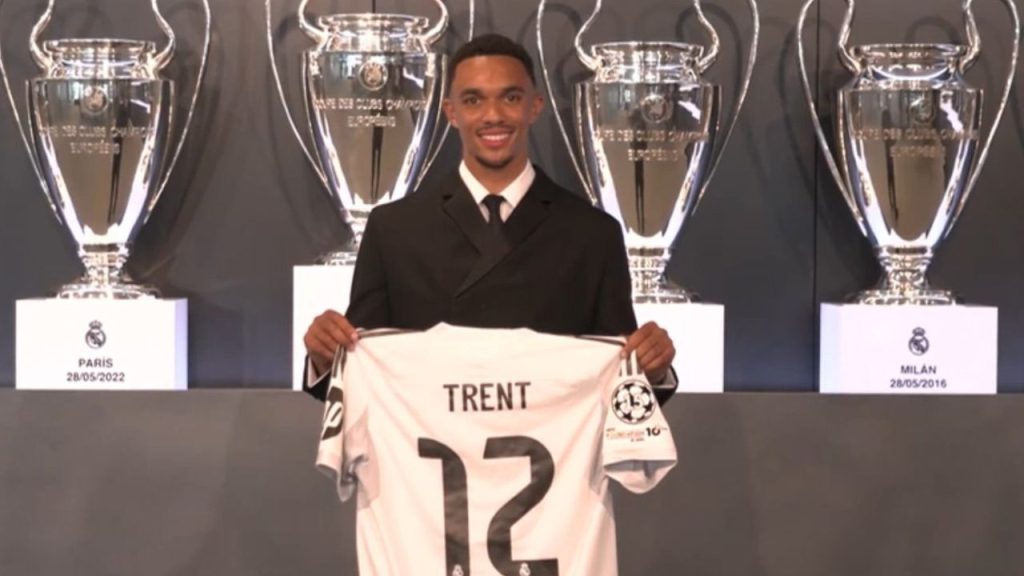 “Agora sou Trent”: Real Madrid apresenta novo galáctico em clima de reinvenção